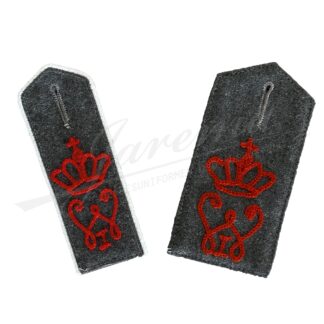 Embroidered cyphers for Infanterie-Regiment No.124