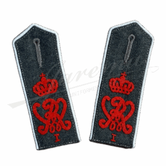 Woolen monograms for 2. Badisches Infanterie-Regiment Kaiser Wilhelm I. Nr. 110