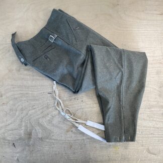 Feldhose M43 (Keilhose) (made of feldgrau wool) size 48 - brand new