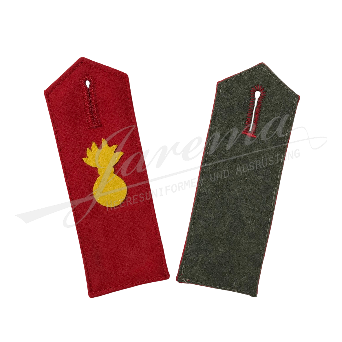 Shoulder boards for Feldartillerie (late war pattern)