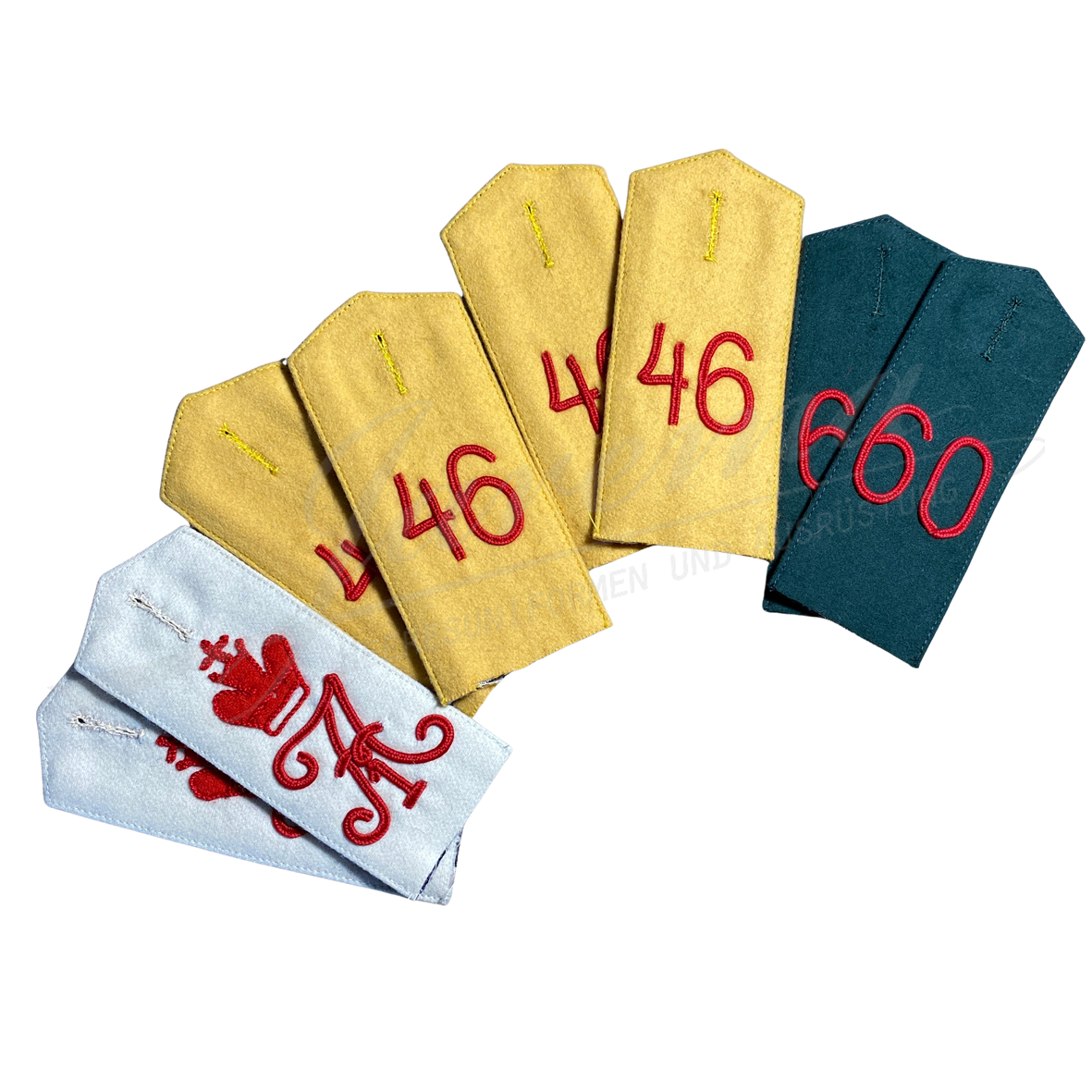Shoulder boards for bunte Rock (Waffenrock)