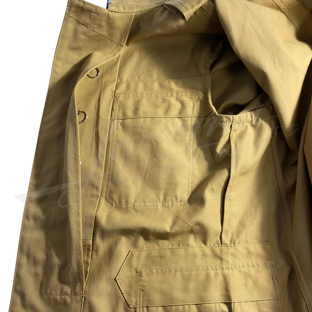 Schutztruppe tunic M1896 made of khaki cotton twill - Image 7