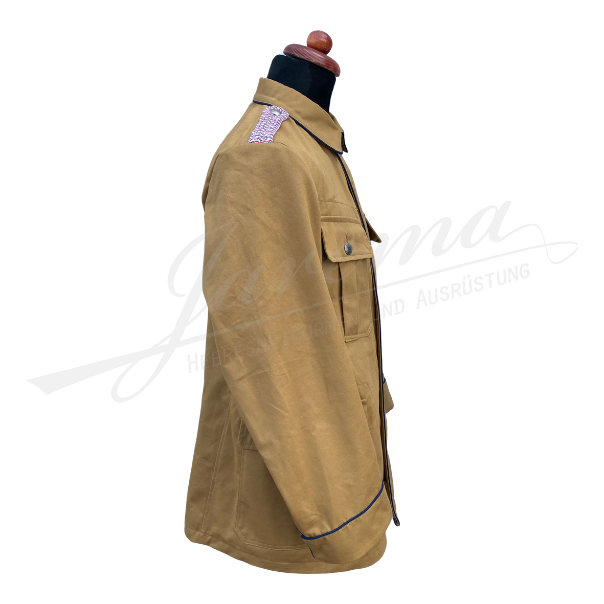 Schutztruppe tunic M1896 made of khaki cotton twill - Image 2